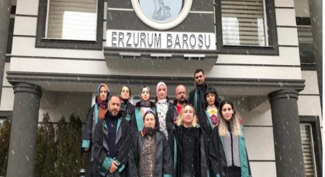 Erzurum Barosu ndan Yıldız açıklaması